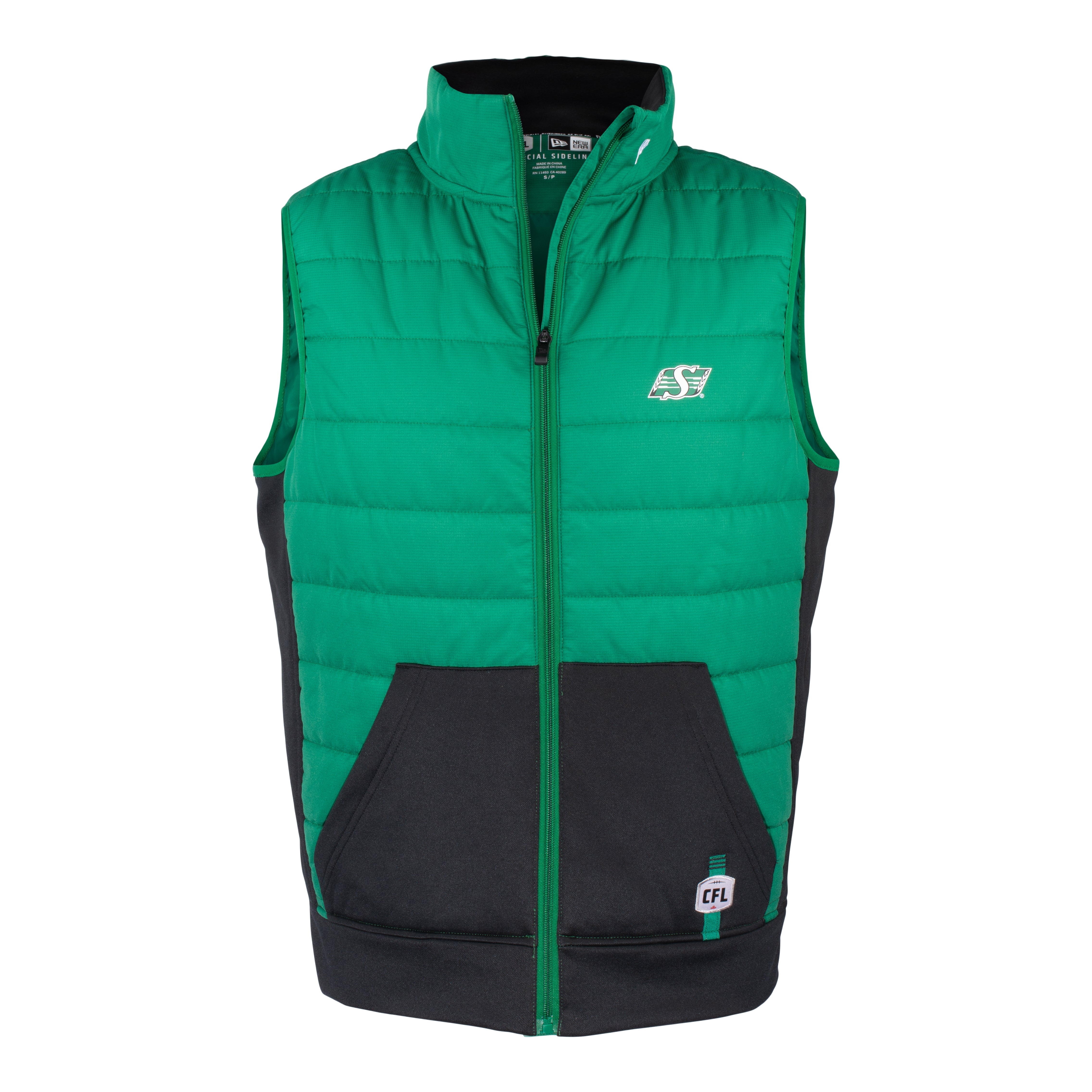 Sideline Touchdown Vest Green