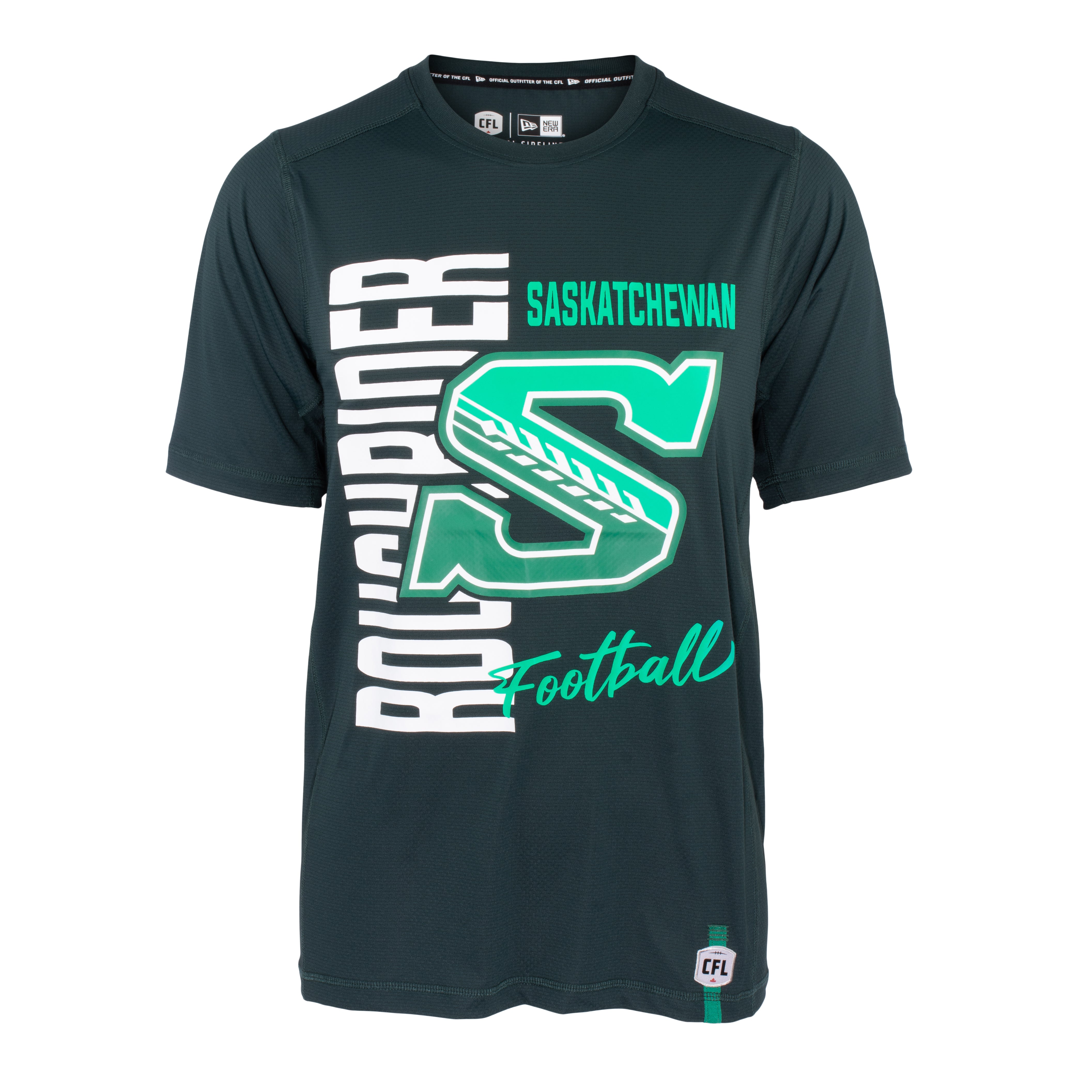 Sideline Cadence Performance Tee Obsidian