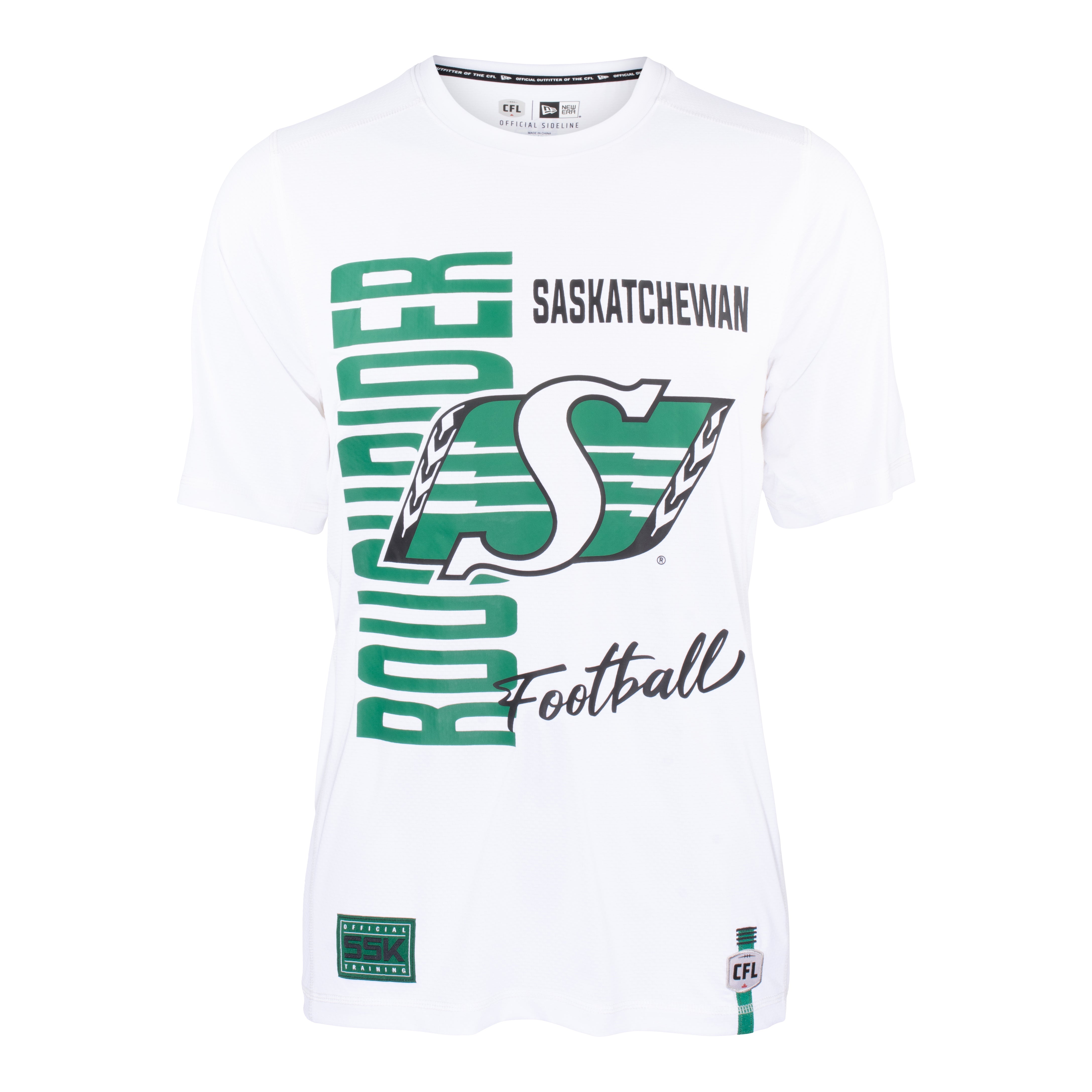 Sideline Eccentric Performance Tee White