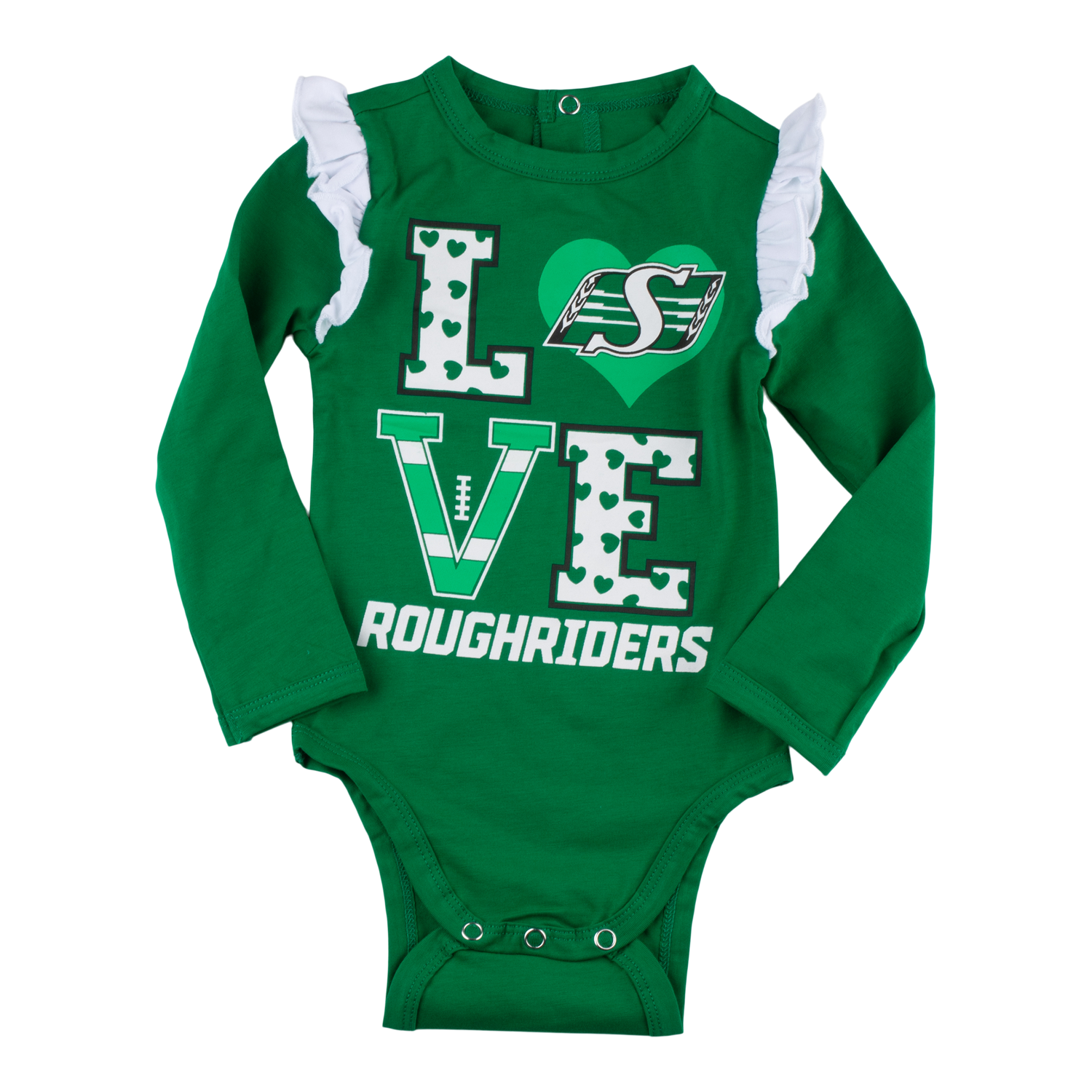 Infant Ruffle Sleeve Bodysuit