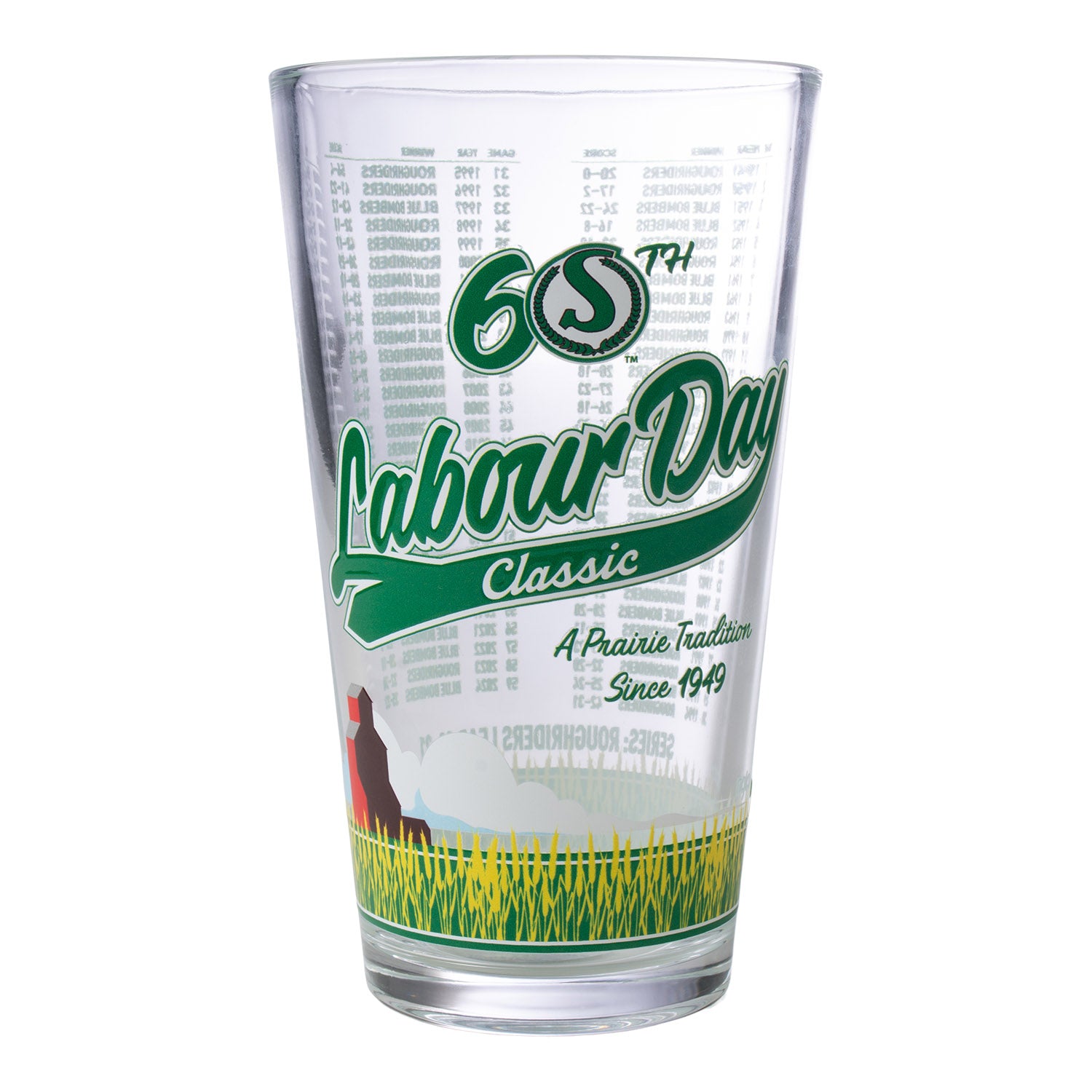 60th Labour Day Classic 16oz Mixing Glass