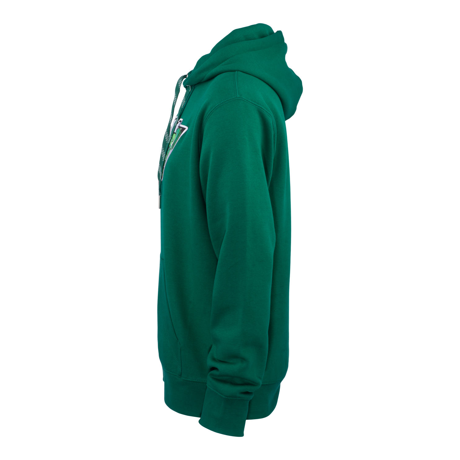 Indigenous Logo Green Crest Hoodie