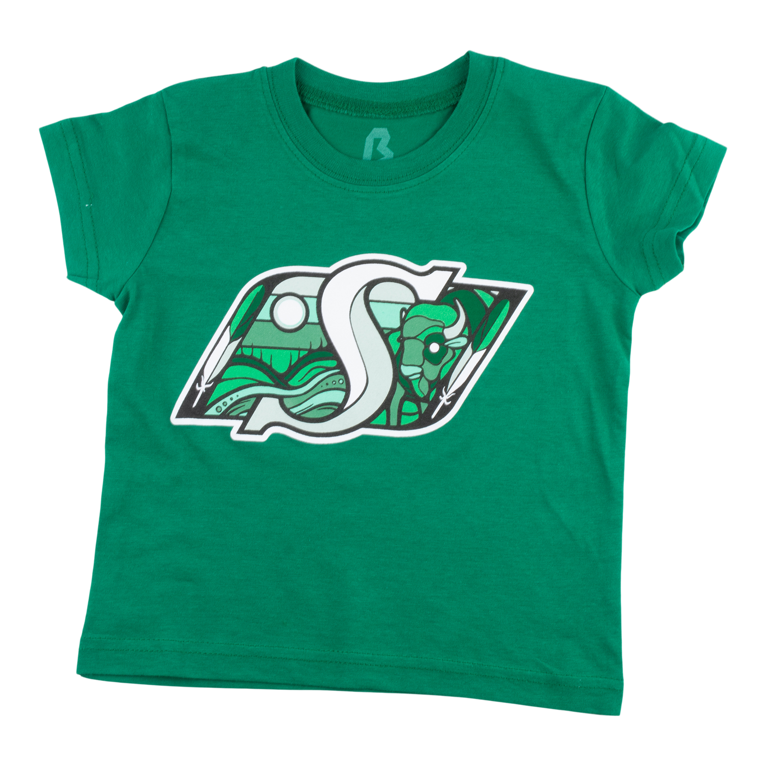 Infant Indigenous Logo Green Tee
