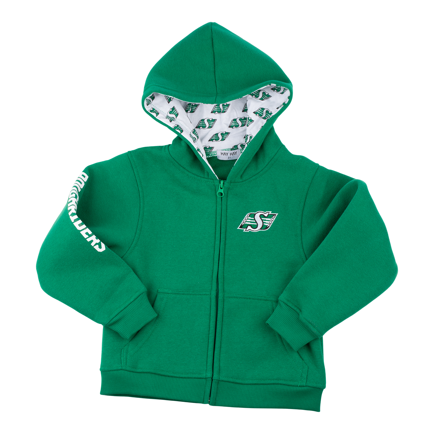 Toddler Full Zip Logo Hoodie
