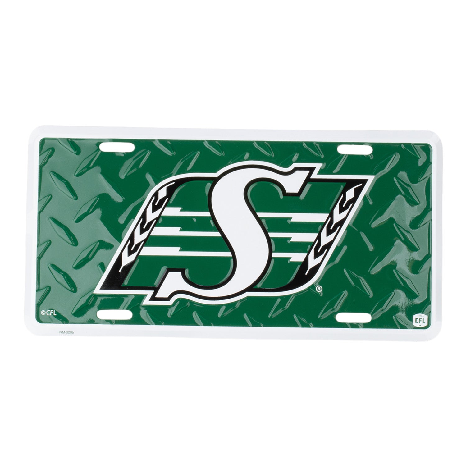 Embossed License Plate