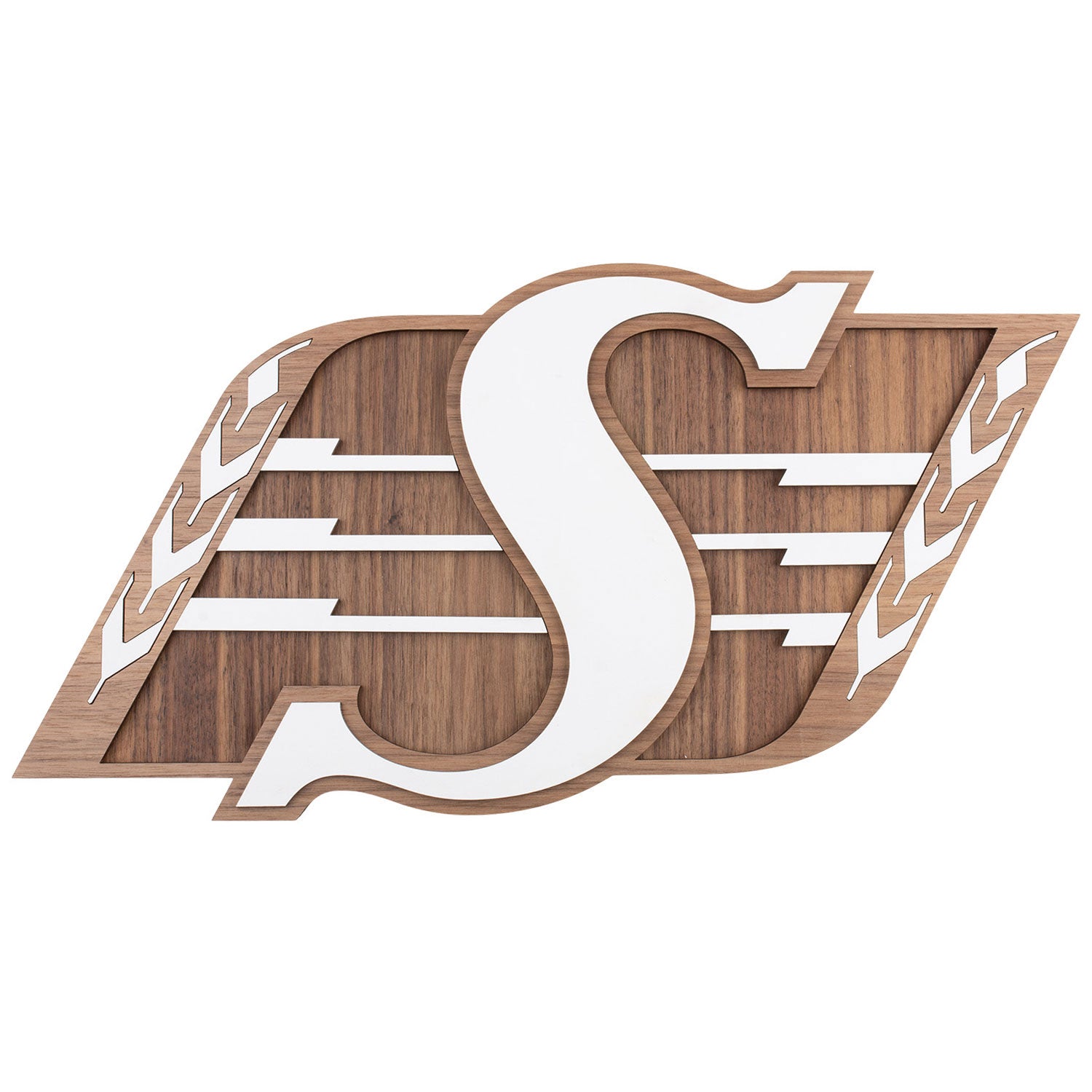 Walnut Shield Logo 24"