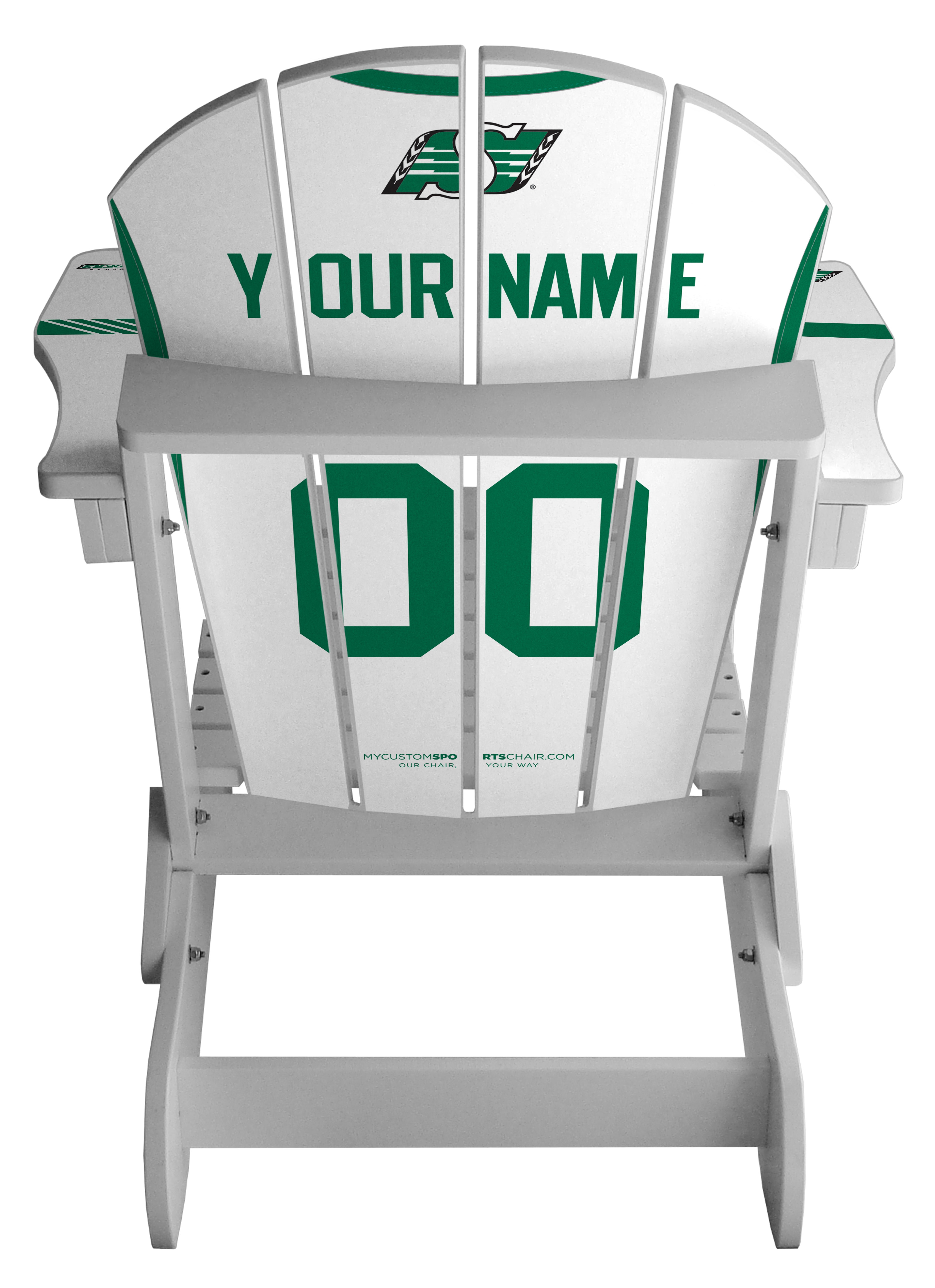 Custom Adult Away Jersey Adirondack Chair