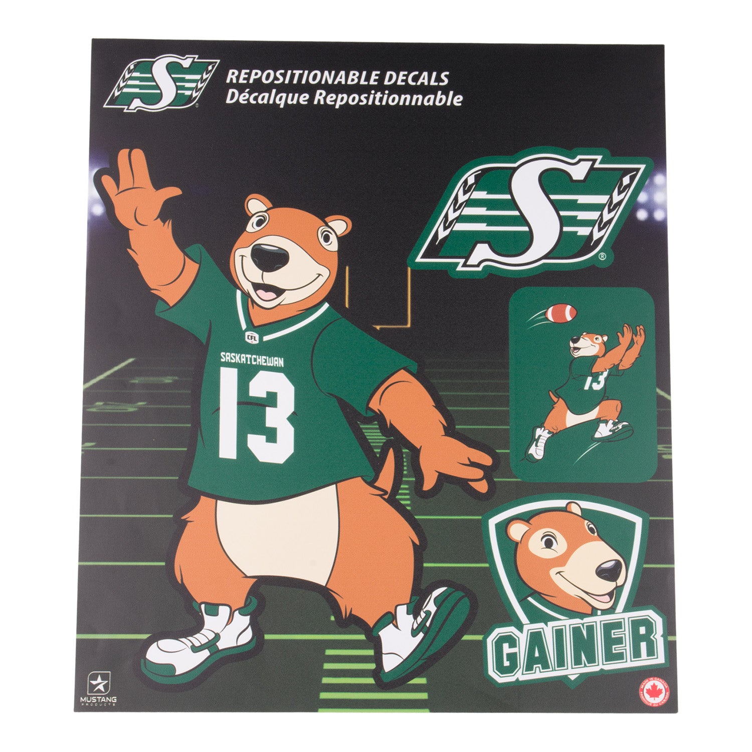 Gainer Wall Decal Set