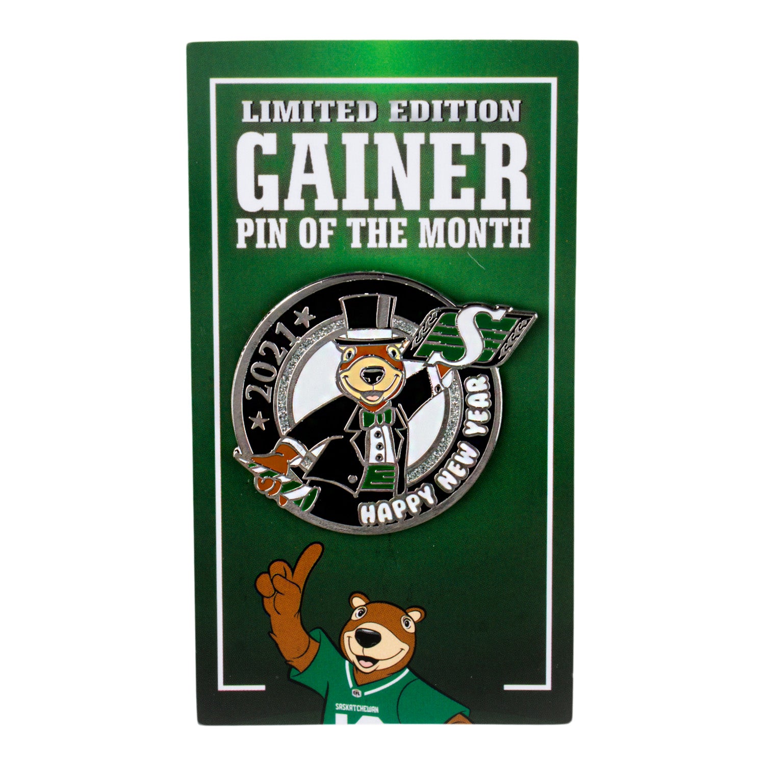 Gainer of the Month Pin - January 2021