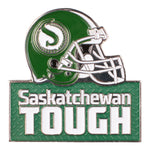 Saskatchewan Tough Helmet Pin