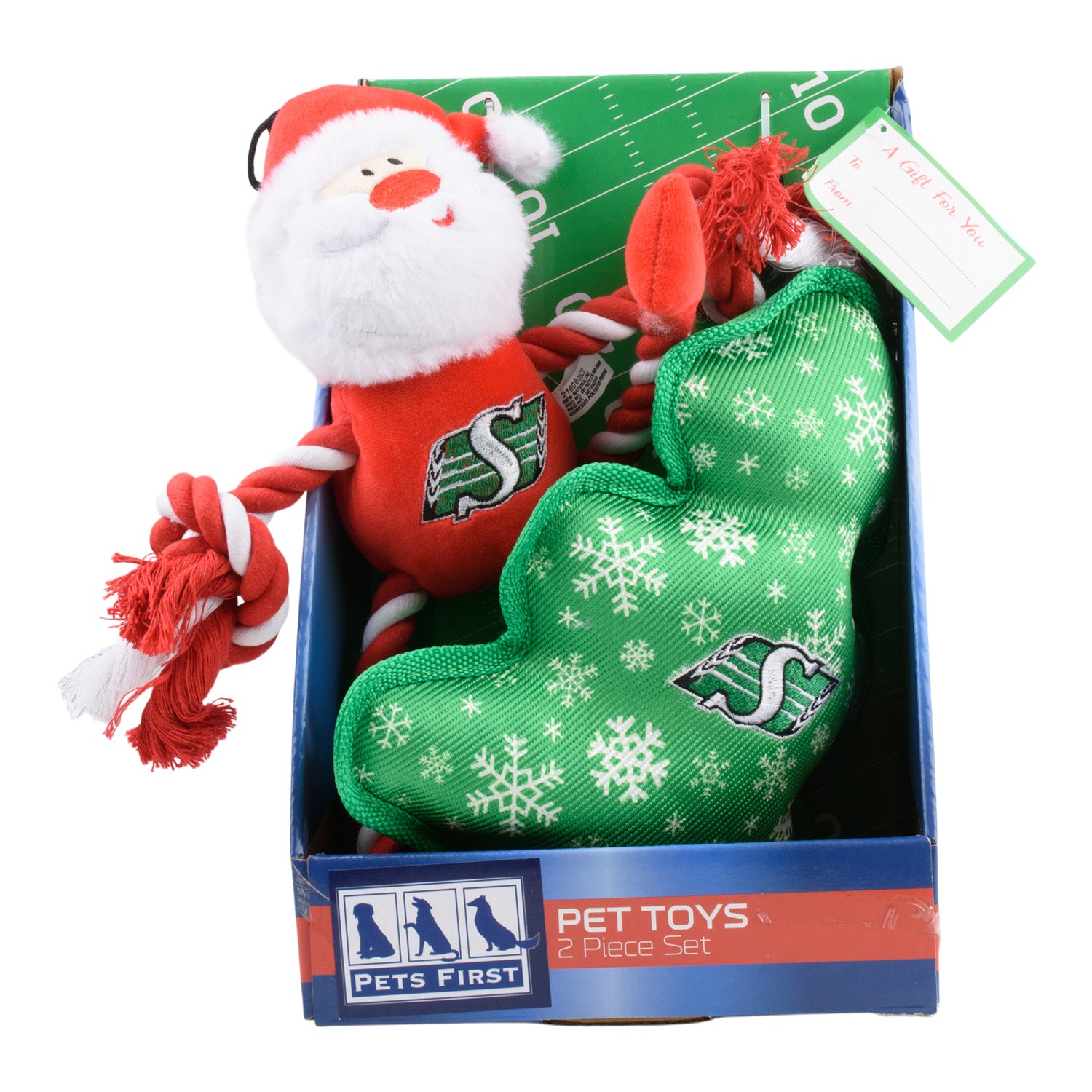 2PK Pet Holiday Toy Set