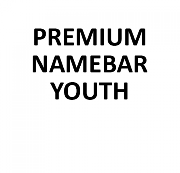 Premium Pressed Namebar - Youth
