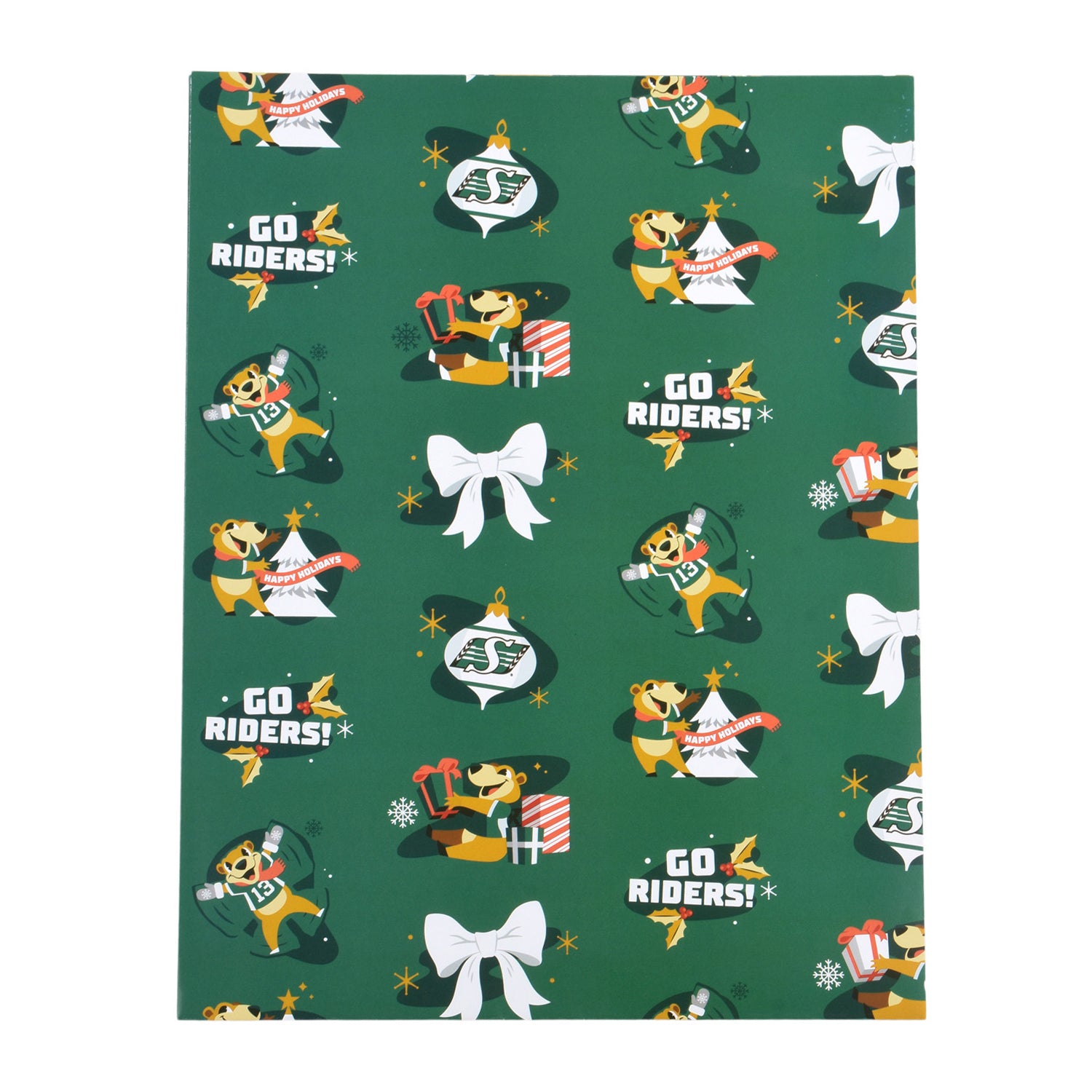 Gainer Wrapping Paper Sheets Green